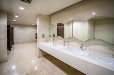 Bathroom with Modern Fixtures